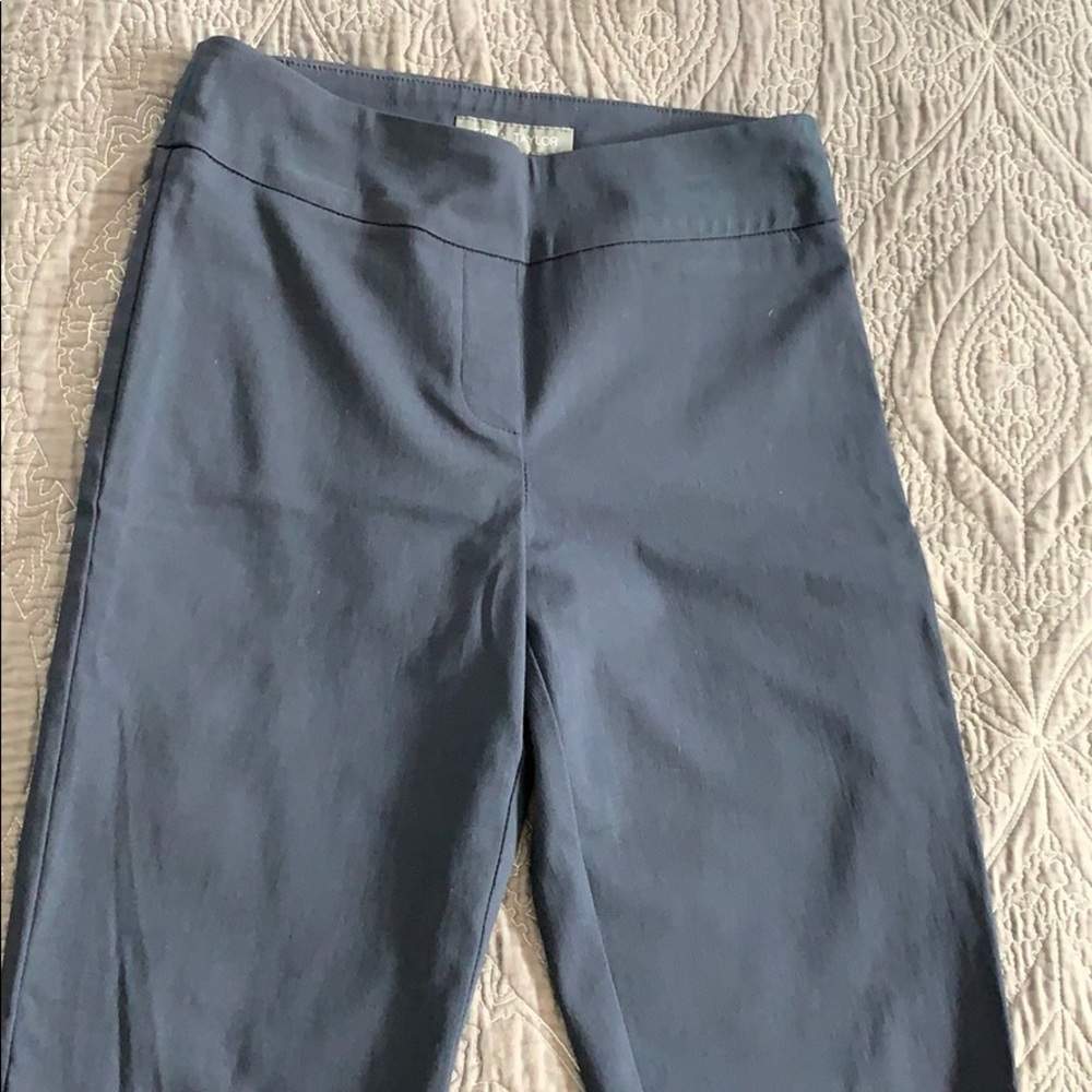 Navy blue dress pants. Perfect condition.